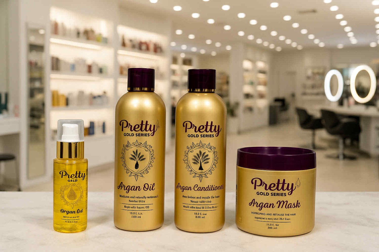 مجموعة بريتي للعناية المتكاملة بالشعر